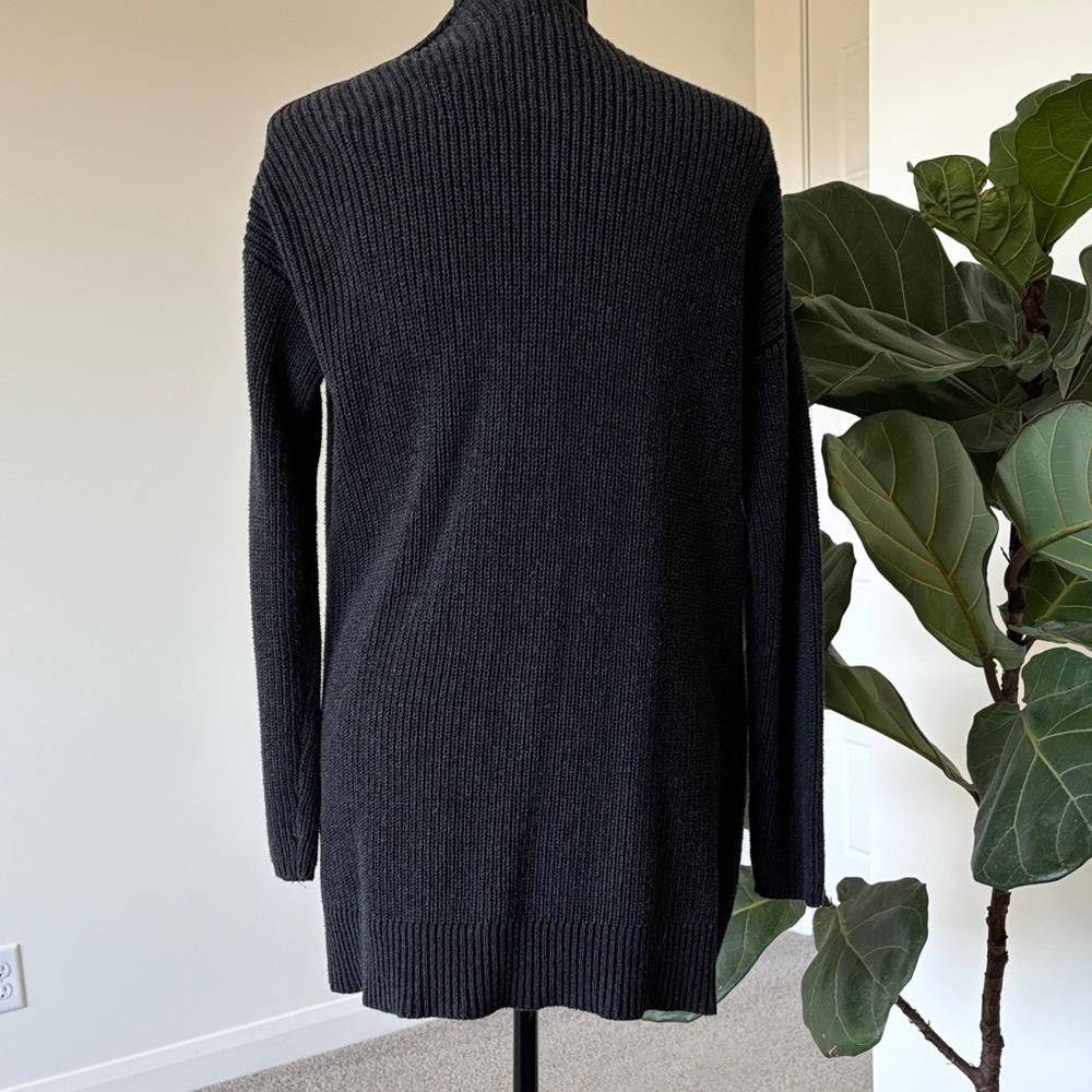 Universal Thread Dark Gray Ribbed Sweater - Picture 6 of 6
